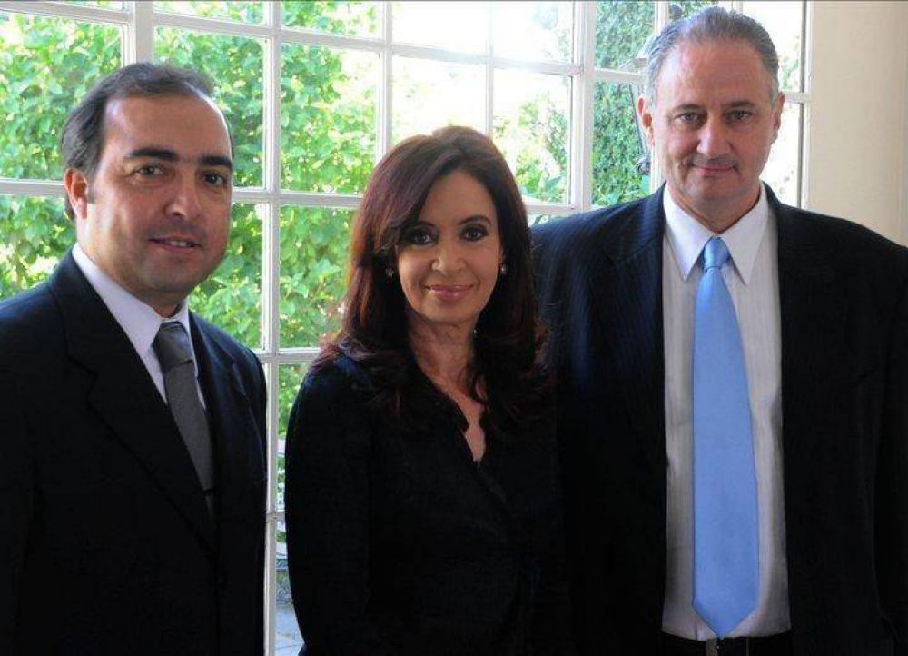 Cristina Fern�ndez respald� la postulaci�n de Alfonso Verges a la Gobernaci�n de San Luis