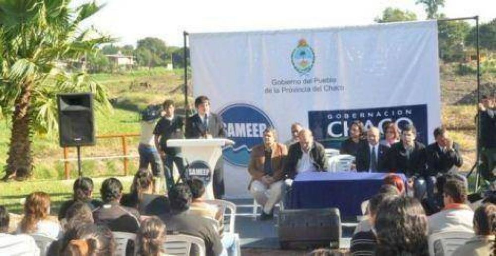 SAMEEP inaugur� red cloacal de Villa Avalos