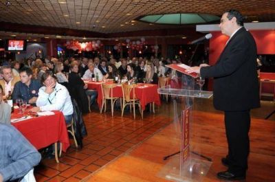 Ante empresarios, Calvo y Felpeto mostraron la ciudad que sue�an 