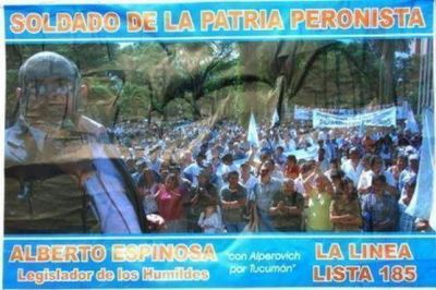 HIJOS cuestiona a Alperovich por acople de la Lista 185