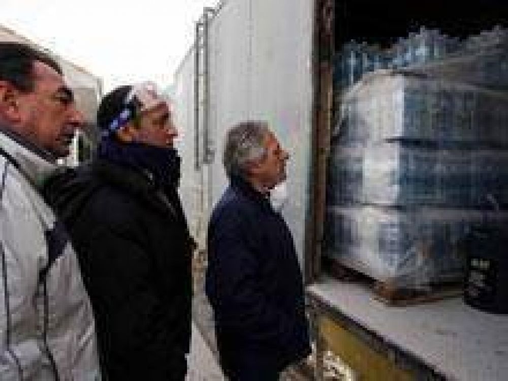 Lleg� el gobernador Saiz a Jacobacci