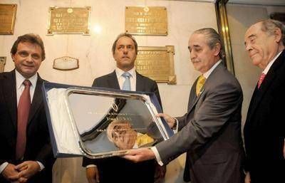 Emotivo y sencillo acto para celebrar el Cincuentenario de la Bolsa de Comercio
