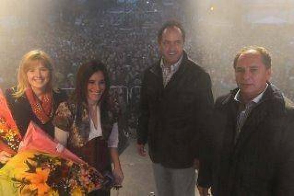  Scioli inaugur� tramo de la ruta provincial 21