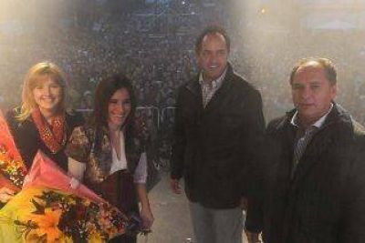  Scioli inaugur� tramo de la ruta provincial 21