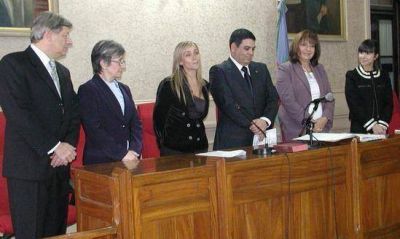 El Doctor Bottini jur� como nuevo integrante de la C�mara de Apelaciones Departamental