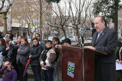 D�a de la bandera en San Fernando