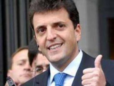 Sergio Massa visita el PJ de San Pedro