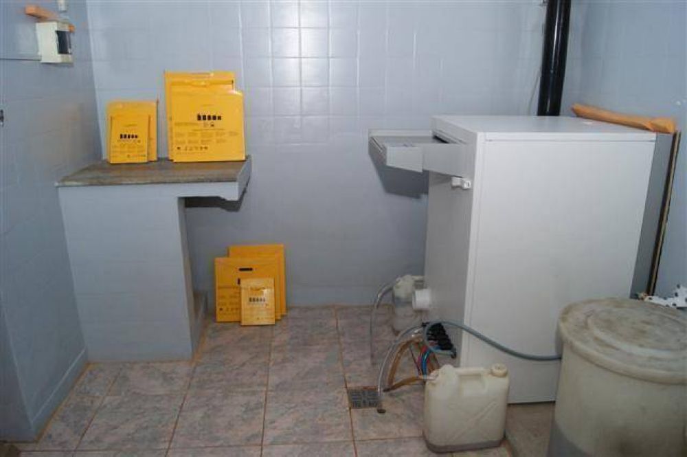 Remodelan la sala de rayos del Hospital Municipal