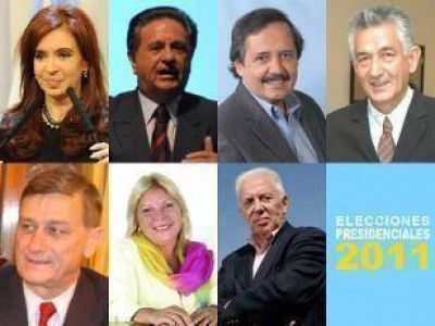 Con el lanzamiento de Cristina, son siete los presidenciales
