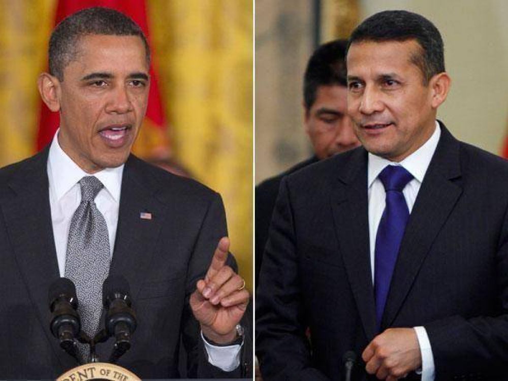Barack Obama felicit� a Ollanta Humala