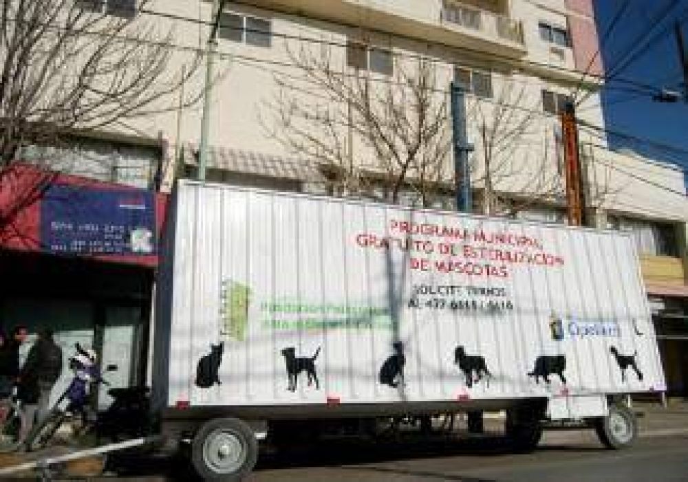 Nuevo quir�fano m�vil para la castraci�n de mascotas 