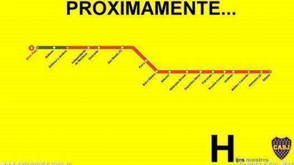 Ya empezaron a salir nuevos afiches con cargadas a River