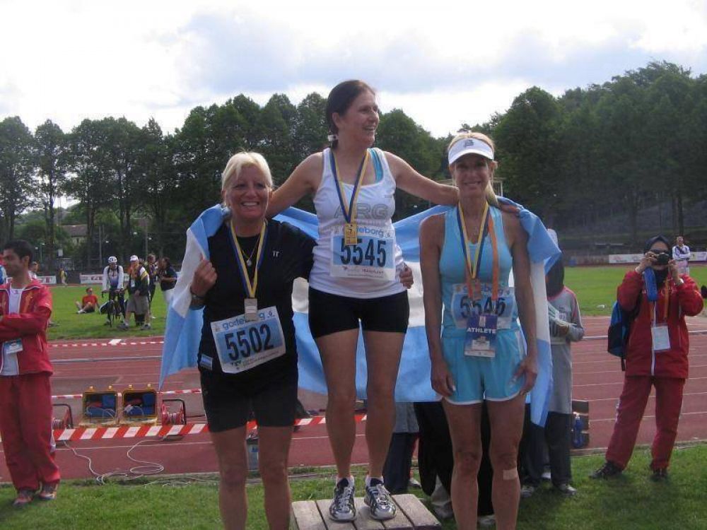 MINISTERIO DE SALUD - TRASPLANTADA DE LA PROVINCIA DE BUENOS AIRES GAN� CINCO MEDALLAS EN LOS JUEGOS MUNDIALES DE SUECIA