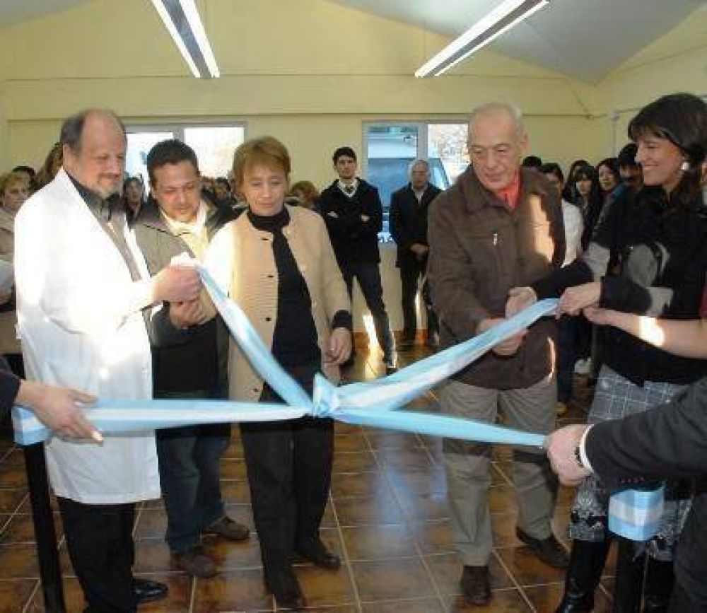 R�os inaugur� la ampliaci�n del Centro Asistencial de Tolhuin
