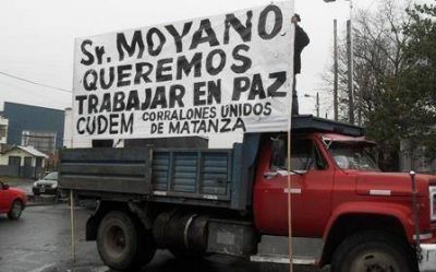 El sindicato de camioneros contin�a con los bloqueos en comercios de La Matanza