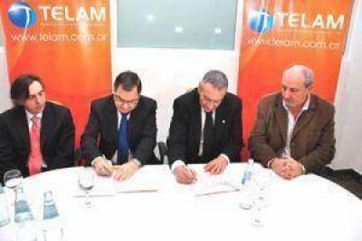 La FAM firm� un convenio con T�lam para una mayor comunicaci�n con los municipios del pa�s
