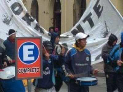Siguen los reclamos de los alumnos de la Escuela Superior de M�sica por un edificio digno