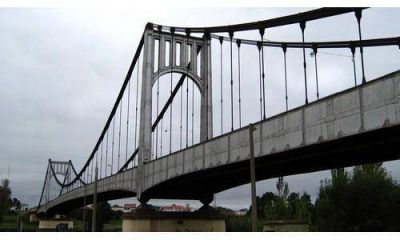 Comienza la obra del Puente Colgante y se cierra el tr�nsito vehicular