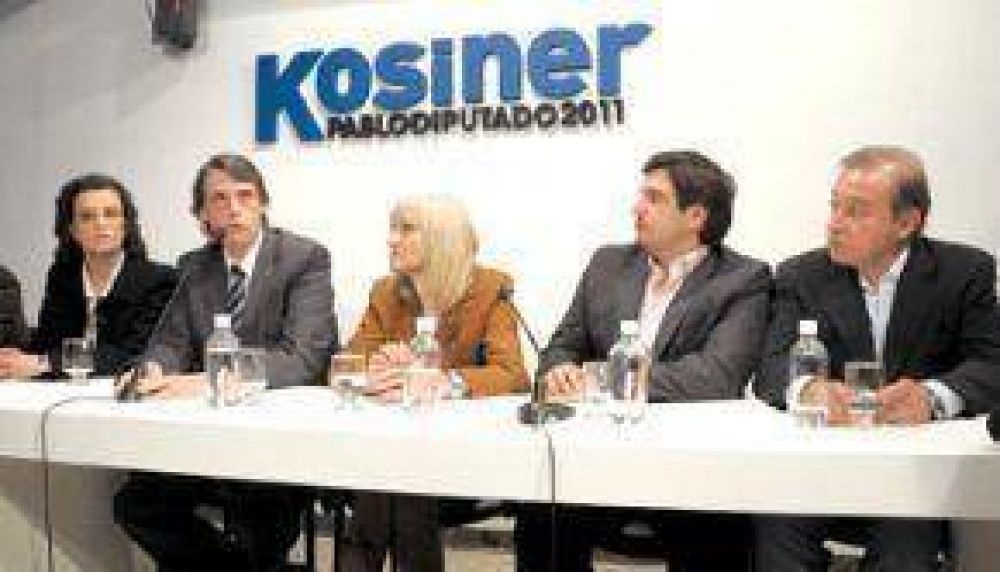 KOSINER, FIORE, VILARI�O Y CANELA LOS CANDIDATOS DEL FRENTE PARA LA VICTORIA