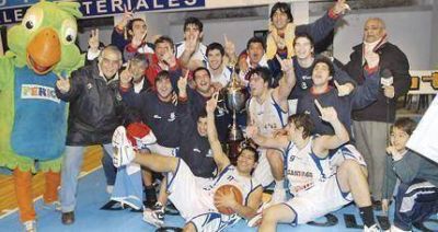 Santiago Campe�n Argentino de B�squet