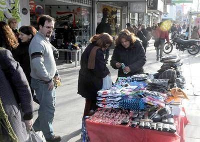 Avanzan los intentos de controlar la venta ambulante en pleno centro