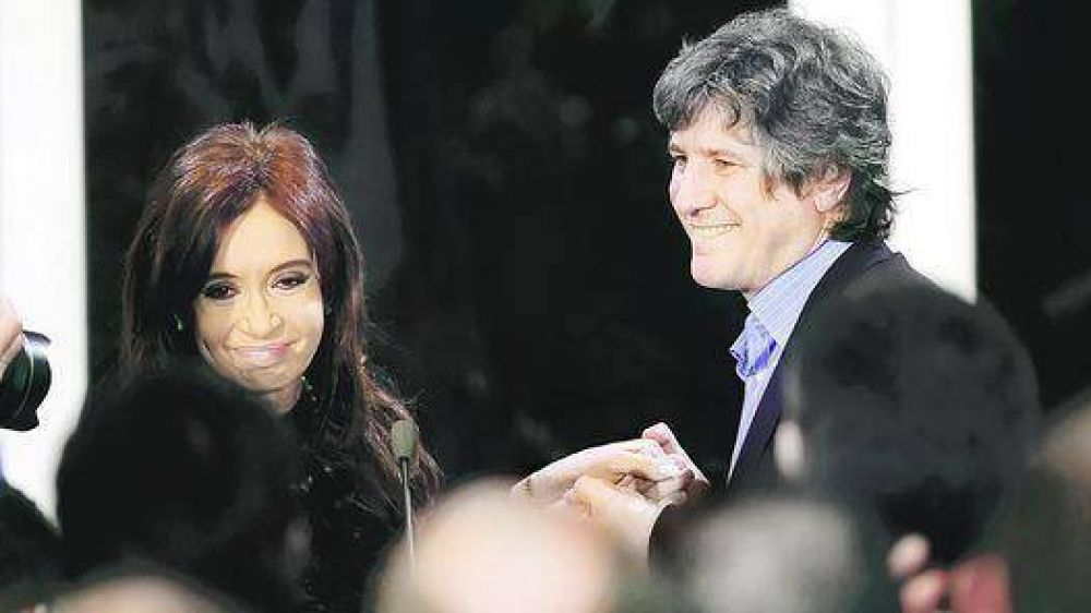 Cristina eligi� a Boudou como su vice y releg� al peronismo