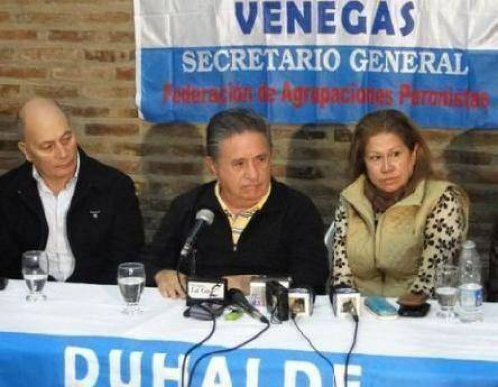 Eduardo Duhalde: "Se fue enojada" 