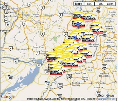 El nuevo mapa pol�tico, con color renovador
