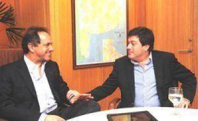 Los Intendentes bonaerenses celebraron la integraci�n de la dupla Scioli-Mariotto 