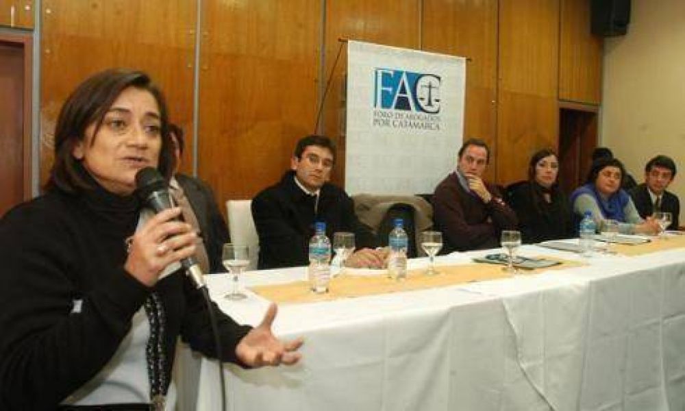 Corpacci habl� de introducir "cambios" en la Justicia