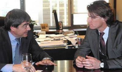 Nicol�s Scioli acord� con el BICE ofrecer financiamiento a PYMES