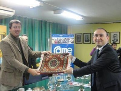 La C�mara de Comercio recibi� al embajador de Azerbaiy�n