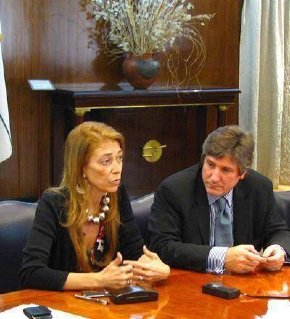 La industria pesquera se re�ne con Boudou, Giorgi y Dom�nguez