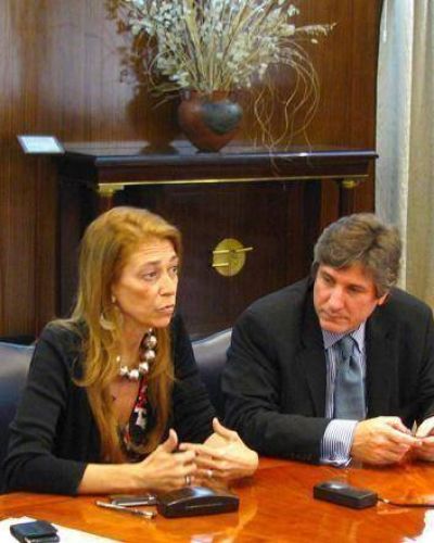 La industria pesquera se re�ne con Boudou, Giorgi y Dom�nguez
