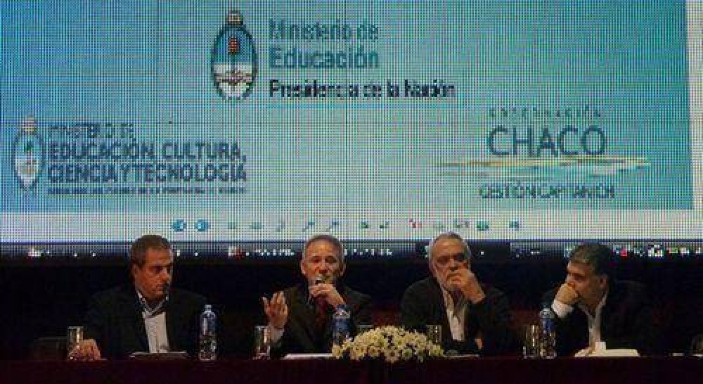 Sileoni presidi� el Encuentro Nacional por la Educaci�n