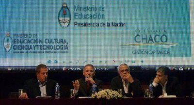 Sileoni presidi� el Encuentro Nacional por la Educaci�n