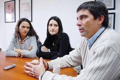 La agenda joven de De Narv�ez hace escala local