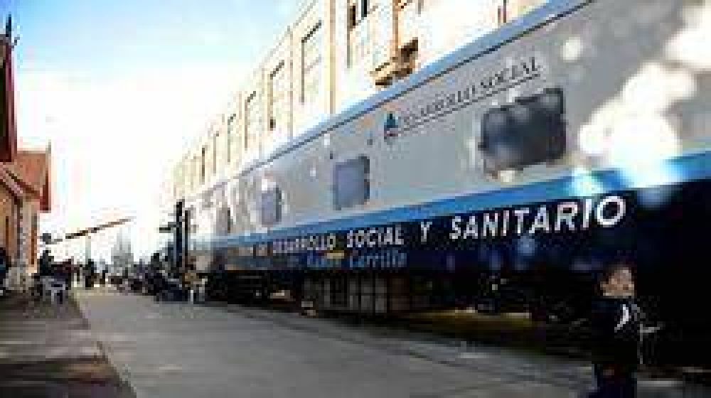 Hoy comienza su atenci�n en Campana el equipo de profesi�nales del Tren �Dr. Ram�n Carrillo�