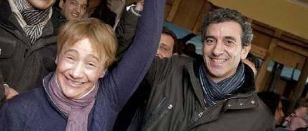 Tierra del Fuego: Fabiana R�os celebr� su victoria junto a Florencio Randazzo