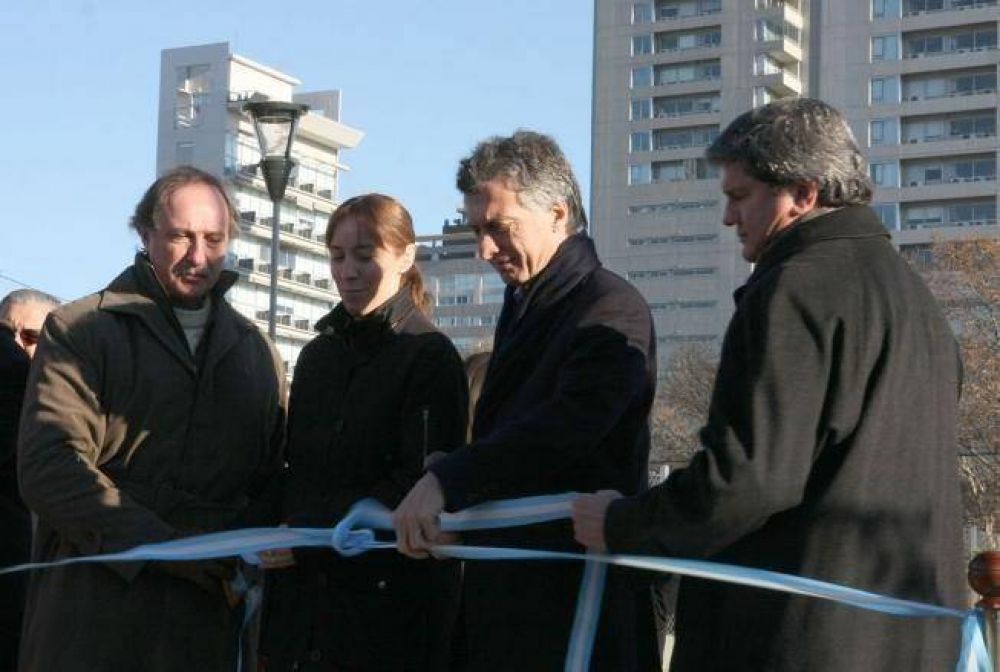 Macri inaugur� el bajo nivel Soler