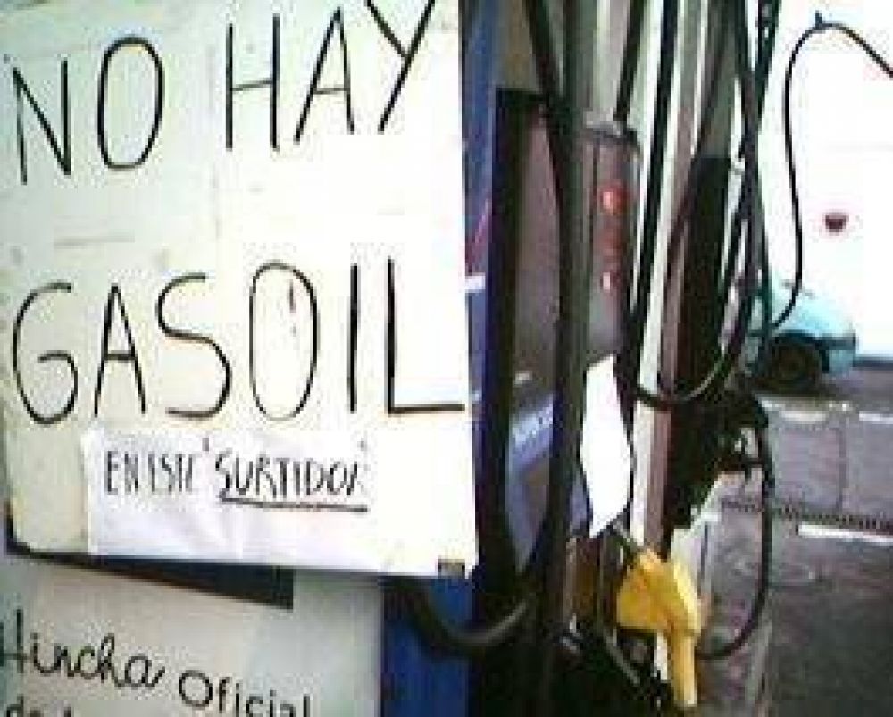 En el interior falta nafta y el GNC es escaso 
