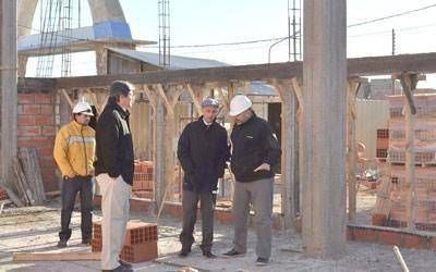 Cotillo supervis� avance de obras