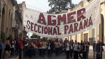 Agmer no iniciar� las clases despu�s del receso