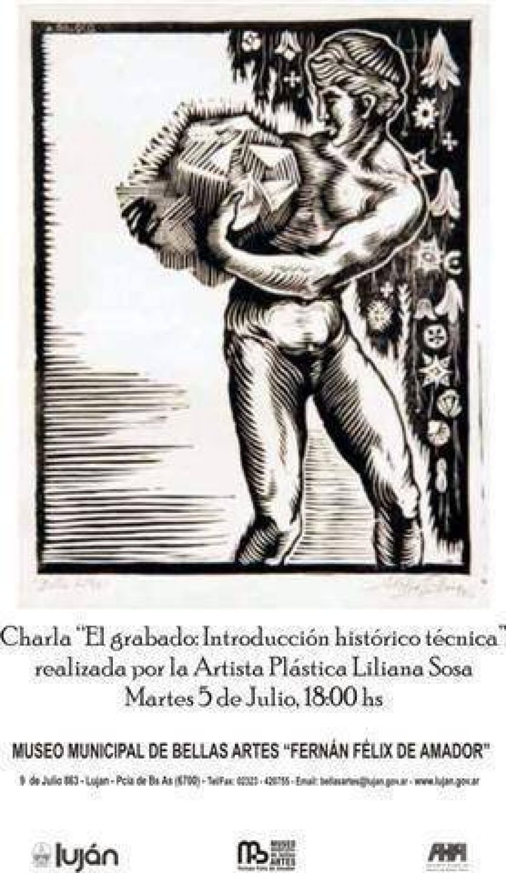 LUJ�N - CHARLA DE LA ARTISTA LILIANA SOSA