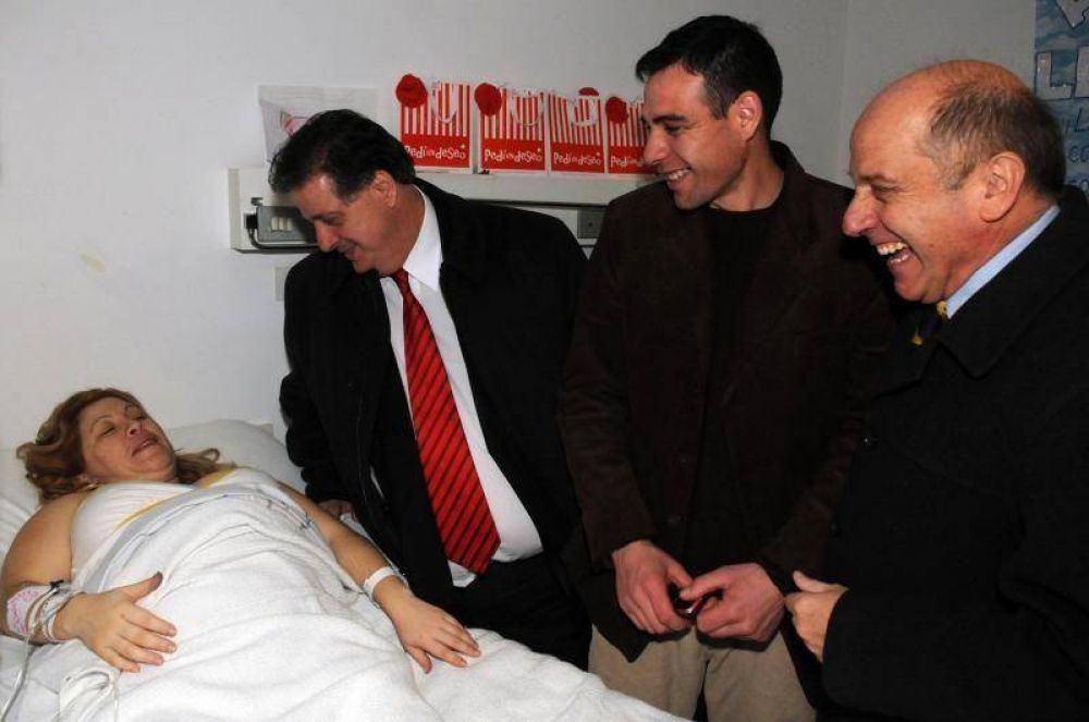 MINISTERIO DE SALUD- LAS CUATRILLIZAS MARPLATENSES COMENZAR�N A ALIMENTARSE CON LECHE MATERNA EN LAS PR�XIMAS HORAS