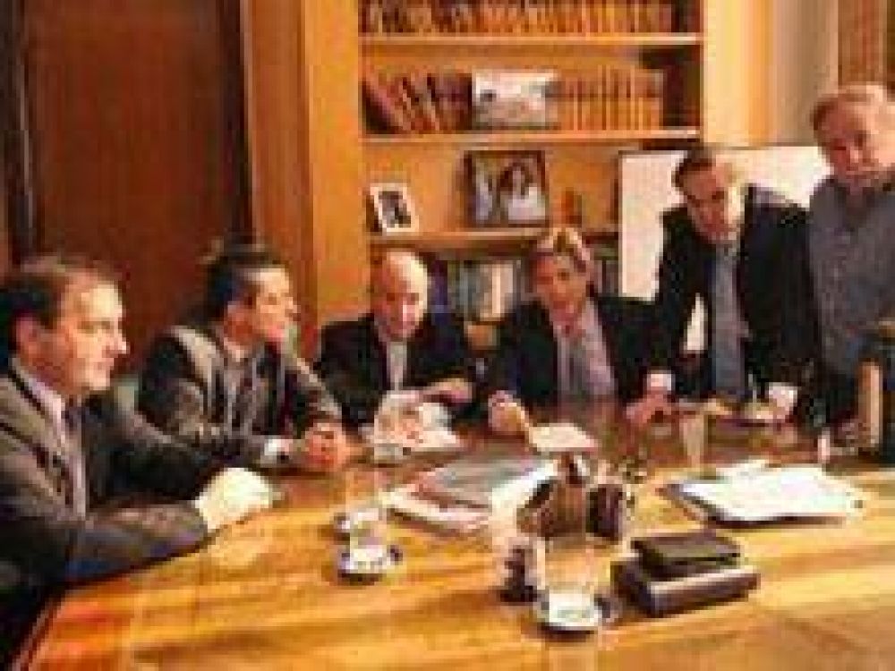 Boudou recibi� al intendente y empresarios de Bariloche