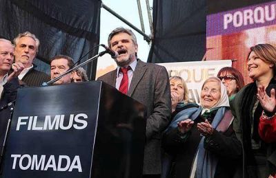 Filmus asegur� en el cierre de campa�a que va "a gobernar la Ciudad a partir del 10 de diciembre"