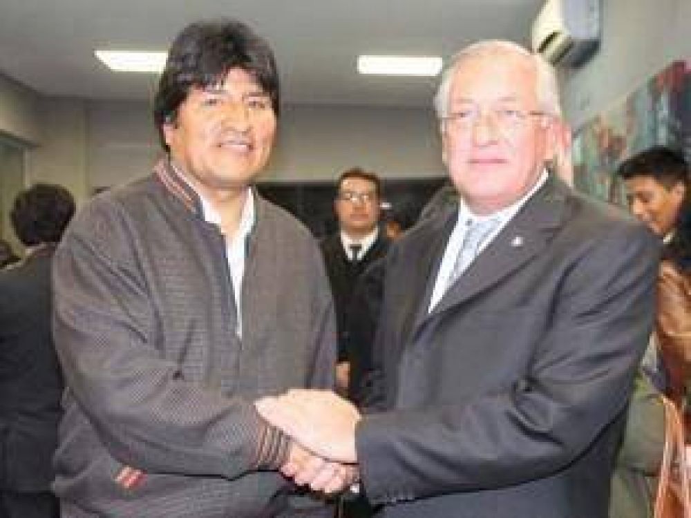 Fellner tras visita de Evo Morales a Jujuy: �m�s all� del deporte, la Copa Am�rica sirve para confraternizar a�n m�s con el pueblo de Bolivia�