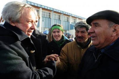 Anuncio de obras para mejoral el suministro de agua