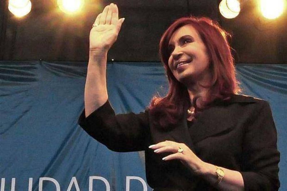 La veda no frena los actos de la Presidenta